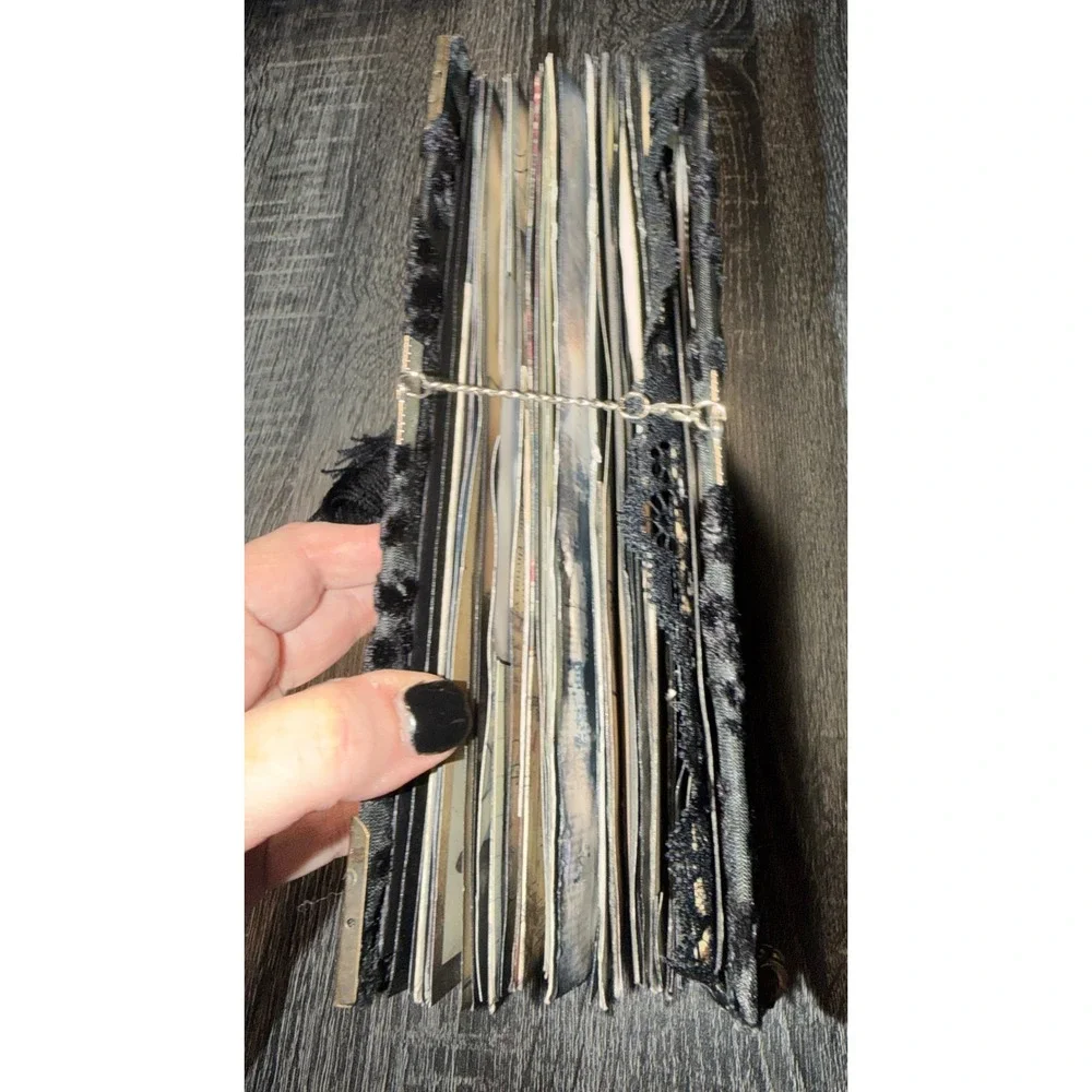 Jack‎ the Ripper Themed Junk Journal Mixed Media Art Book Notebook